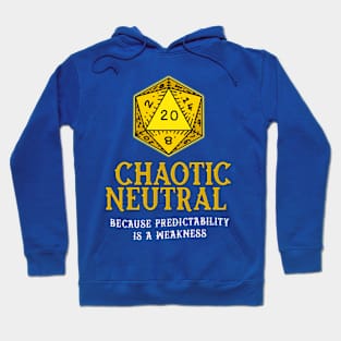 Chaotic Neutral Quote Hoodie